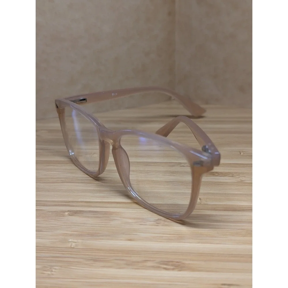 Square Full Rim Blue light Eyeglass Frames Set of 3 Beige Multicolor Tortoise
